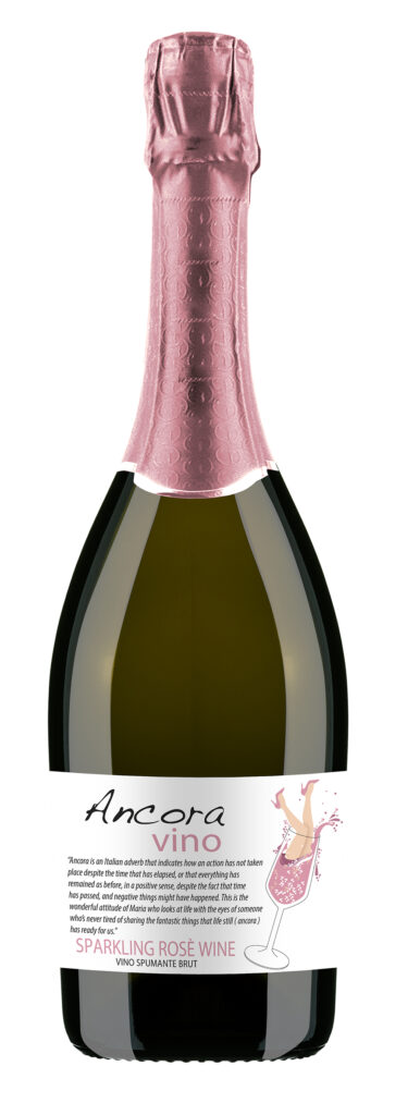 Ancora Vino Sparkling Rose Wine Rosé